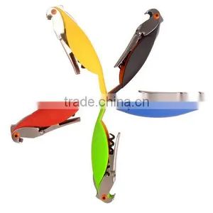 Promotional Gift Cute Parrot Shape Wine Opener , Bottle Opener thumbnail-4