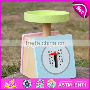 2017 New Products Children Pretend Play Wooden Scale Toy W10D150 thumbnail-1