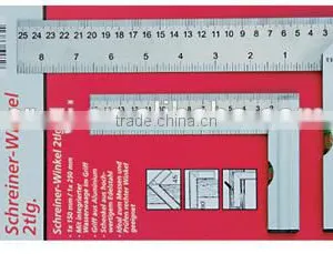 Aluminum Alloy Ruler Accurate Ruler for the Carpenter Square Ruler thumbnail-1