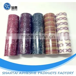 Popular Colorful Beautiful Stationary Official Tape With OEM Custom Size & Logo thumbnail-2