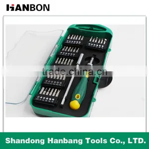 38 Pcs Telecommunications Screwdriver Bits Set of CR-V Material thumbnail-1