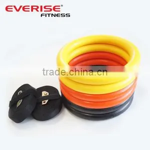 ABS Gym Gymnastic Rings Adjustable Straps Crossfit Strength Training thumbnail-1