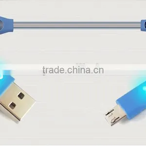 1M Cable Micro USB With Led thumbnail-1