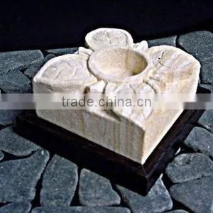 STONE CANDLE HOLDER thumbnail-1