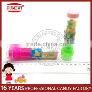 Rainbow Color Pressed Candy Toy Flashlight thumbnail-4