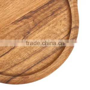 Kitchen Chopping Boards With Large Cutting Room Wooden Bamboo Cheese Board With Slice thumbnail-3