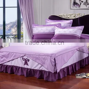 Luxury Fashional Design 500TC Percale Jacquard Cotton Bedding Set,duvet Cover thumbnail-4