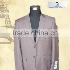 Latest New Design Casual Style Two Button Slim Men Brown Blazer thumbnail-1