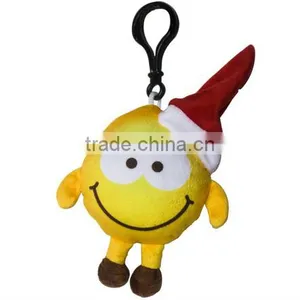 Cheap Christmas Keychain Stuffed Emoji Gift Plush Promotional Keychain thumbnail-1