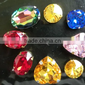 Decorative Point Back Natural Crystal Rhinestone for Jewelry Accessories thumbnail-1