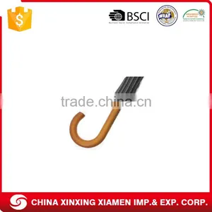 Metal Frame Shaft Fiber Ribs Straight Promotion Wooden Umbrella Customize thumbnail-2