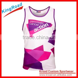 Women Sports Singlets Running Yoga Fitness Padded Stretch Gym Slim Tank Top thumbnail-2