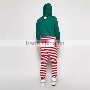 PA0009A Loungewear Christmas Elf Onesie With Bells thumbnail-2