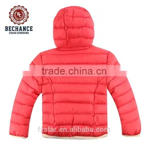 High Quality Ultralight Hooded Girl's Designer Nylon Taffeta Winter Down Jacket thumbnail-2