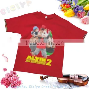 2014 Boys Short Sleeve T-shirt With Printing Boys T-shirt thumbnail-1