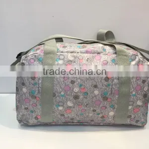 2017 Hot Sales Wholesales Custom Polyester Travel Gym Duffel Sport Bag thumbnail-2