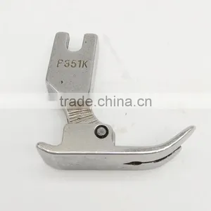Industrial Sewing Machine Parts Sewing Machine Presser Foot Level Dedicated Thin Material (A) Steel P351K thumbnail-1