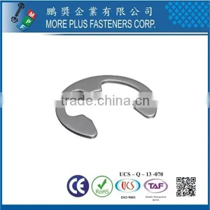Made in Taiwan External Snap Inox 302 DIN6799 Circlips thumbnail-2