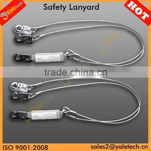 YL-E527 Wire Safety Lanyard/retractable Lifeline/saftey Lanyard With Snap Hook thumbnail-1
