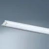 Super-Slim Double-Tube Electronic Light Fixture With Shade thumbnail-1