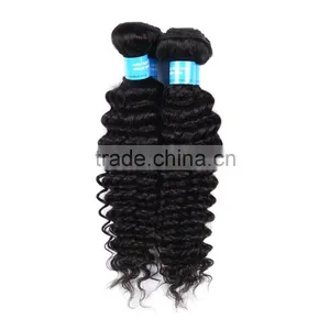 Double Drawn Weft Loose Wave 7A 8A Unprocessed Peruvian/brazilian Deep Wave Hair thumbnail-3