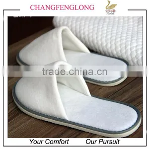 Restaurant and Hotel Supplies Hotel Disposable Cut Pile Guest Slippers thumbnail-4