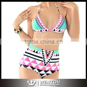 Hot Sale Fashion High Waisted Bikini thumbnail-3