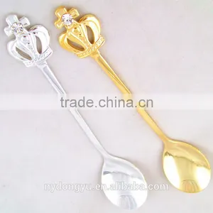 Snake Handle Vintage Palm Tree Coffee Spoon /hnt Retro Jam Spoon Ice Cream Spoon and Fork /fancy Dessert Spoon Dinnerware thumbnail-2