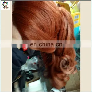 Brown Color Long Curly Drawstring Ponytail Hair Extension HPC-0123 thumbnail-5