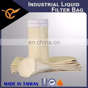 Anti-Alkali Asphalt Industry Nomex Industrial Liquid Filter Bags thumbnail-1