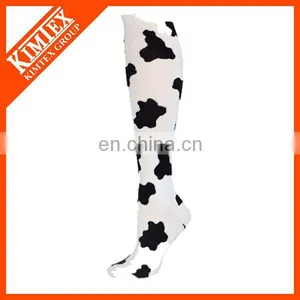 OEM Design Winter Knit Cycling Tube Sublimation Printed Socks thumbnail-2