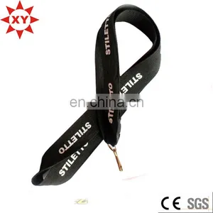 Polyester Satin id Card Holder Lanyard Ribbon With Custom Logo thumbnail-2