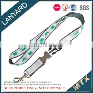 Custom Double Layers Satin Lanyard thumbnail-1