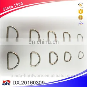 Zinc Alloy Metal D Ring for Garment Bag and Shoes thumbnail-4