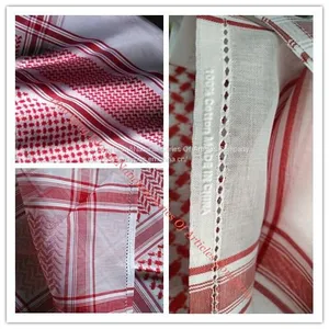 Arabian Mercerized Cotton Scarf / Arab Cotton Scarf / Arab Scarf / Arabian Cotton Scarf / Arabian Shemagh thumbnail-3