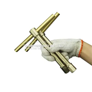 NON SPARKING ALUMINUM BRONZE T TYPE HEX KEY WRENCH thumbnail-1