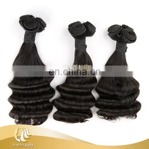 Brazilian Ocean Wave Narural Black Human Curly Hair thumbnail-1