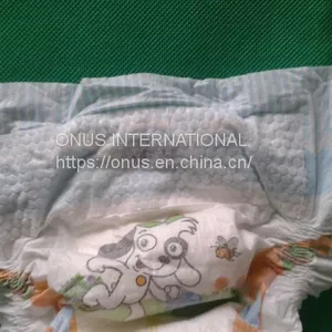 Hot Sell Cheap Comfortable High Quality Disposable Baby Diapers in Bales thumbnail-5