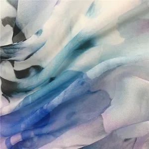 Professional Fashionable Custom Digital Print Spun Rayon Fabric thumbnail-3