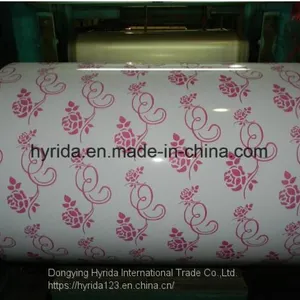 Flower Design PPAL Aluminium Coil For Buildimg thumbnail-1