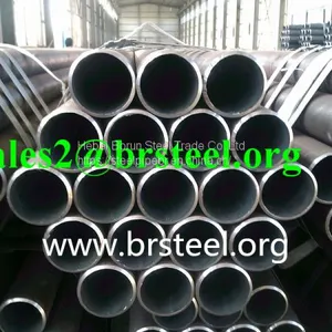 Schedule 80 Black Coated Plain End Seamless Carbon Steel Pipe thumbnail-1
