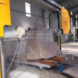 Fikot High Quality Granite Marble Block Profilling Suqaring Diamond Wire Saw 7.3mm 8.3mm 8.8mm 9mm 10mm 11mm 11.5mm thumbnail-4