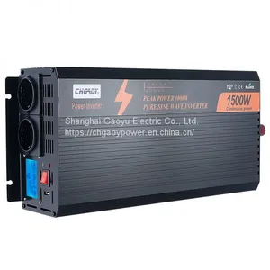 1500W 3000W Pure Sinus Voltage Converter 12V 230V Remote Control thumbnail-1