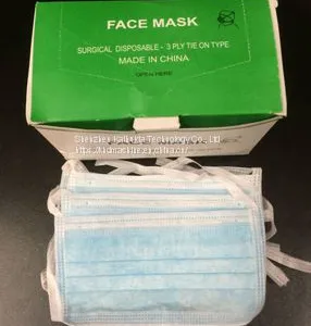 Disposable Face Mask Protective Breathing Mask 3 Layers thumbnail-3