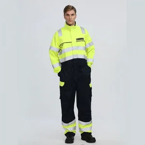 High Visibility High Temperature Fire Resistant Protective Clothing Supplier thumbnail-2