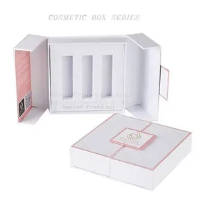 Wholesale Magnetic Closure Flat Folding Paper Gift Boxes Custom Logo Paper Gift Box Cardboard thumbnail-1
