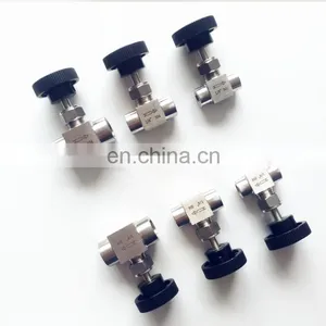 304 Stainless Steel Straight Through Female Thread Needle Valve thumbnail-5