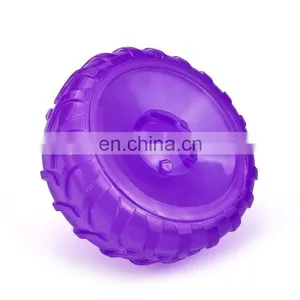 Dog Treat Tyre Shape Toy ,Interactive IQ Treat Dispensing Toy With Adjustable Difficulty Setting thumbnail-4