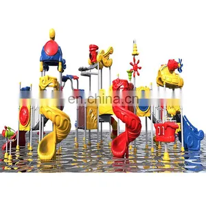 Interactive Plastic Slide Water Park Pool for JMQ-1815A thumbnail-2