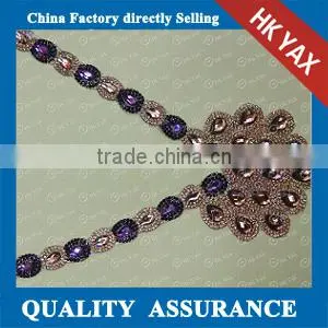 Custom Iron on Beaded Rhinestone Patches, Rhinestone Beaded Patches, Custom Rhinestone Beaded Patches 0515C thumbnail-3